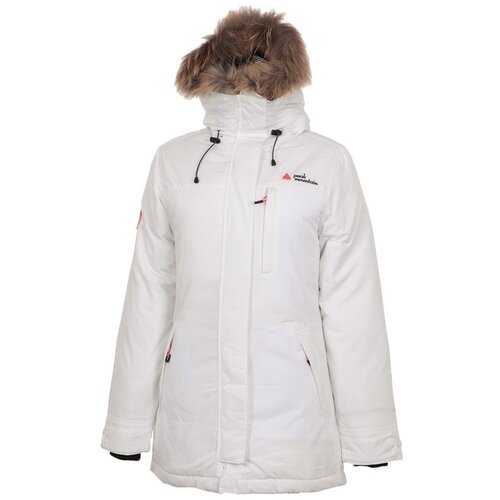 Peak Mountain Parke Parka de ski avec vraie fourrure femme AKAGAN Bela Cene