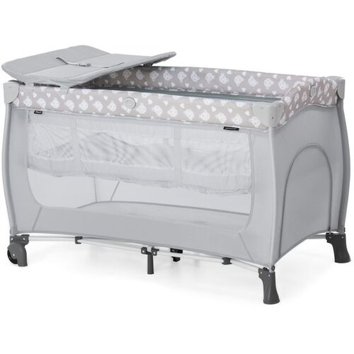 Hauck putni krevetić Sleep N Play Center - teddy grey Cene
