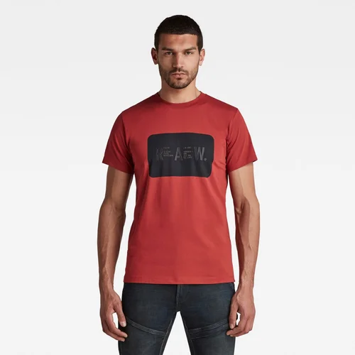 G-star T-shirt - RAW. Double Layer R T Red