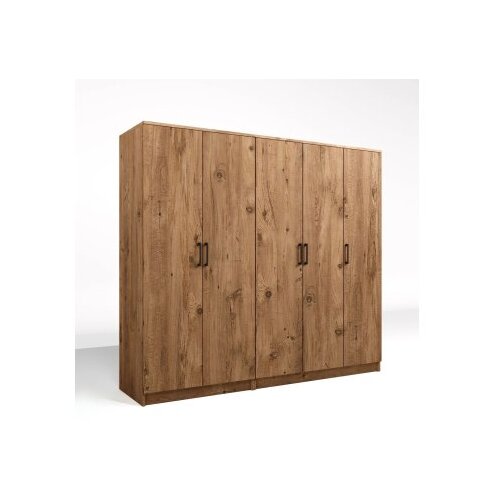 Hanah home Ormar Kardelen 1600-123, 200x180x51.8 cm, , Smeđa Slike