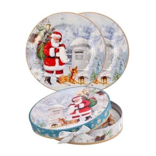 Takk Lea plate, keramički tanjir, set, Nova godina, 2K Cene