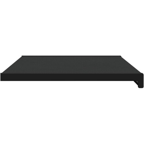  Prozorska klupčica Crno s drvenim uzorkom 100 x 40 x 4,5 cm PVC Slike