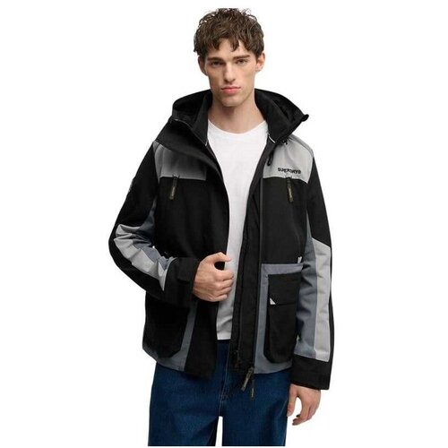 Superdry crna mu&amp;scaron;ka jakna Slike