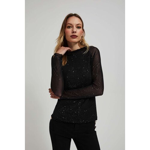 Moodo Blouse with transparent sleeves Slike