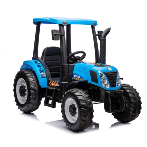Traktor na akumulator A011 24V - plavi Slike