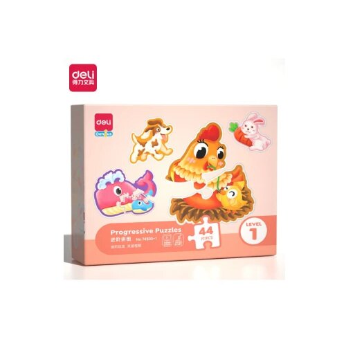  Puzzle slagalica deli progresivni nivo 1 - 44 dela 74500-1 Cene