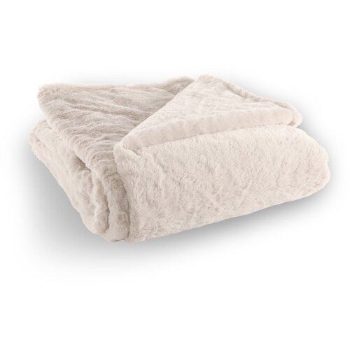 Tiseco Home Studio Belo-bež odeja iz umetnega krzna 150x200 cm Ruby &amp;ndash; Slike