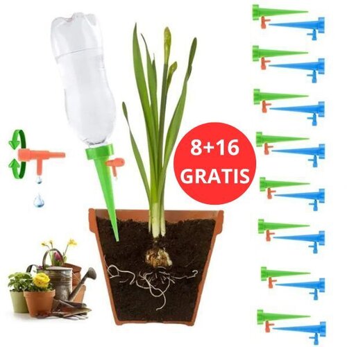 Home &amp;amp; Marker 24-delni komplet za zalivanje rastlin | PLANTDROPS 8+16 GRATIS, (21337335) Slike