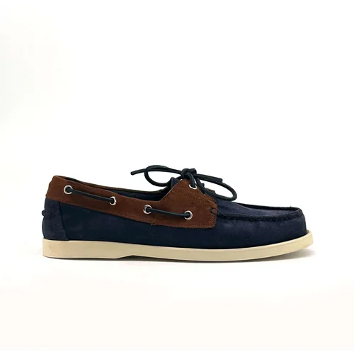 Duca di Morrone Santiago - Suede Blue/Brown Plava