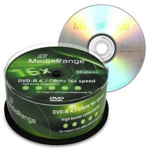 Mediarange DVD-R 4.7GB 16X MR444 disk Slike