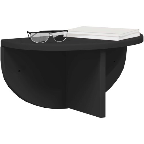  Polica na zidu Zidne Crna 38 x 19 x 19 cm Konstruirano drvo Slike