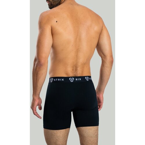 STRIX mu&amp;scaron;ke bokserice Essential 2 Pack Black XXXL Slike