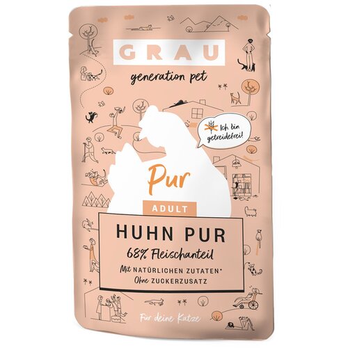 GRAU Adult bez žitarica 16 x 125 g - Piletina Cijene