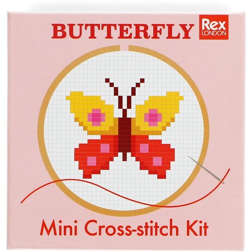 Rex London Kreativna igračka Cross-stitch Kit Butterfly &amp;ndash; Slike