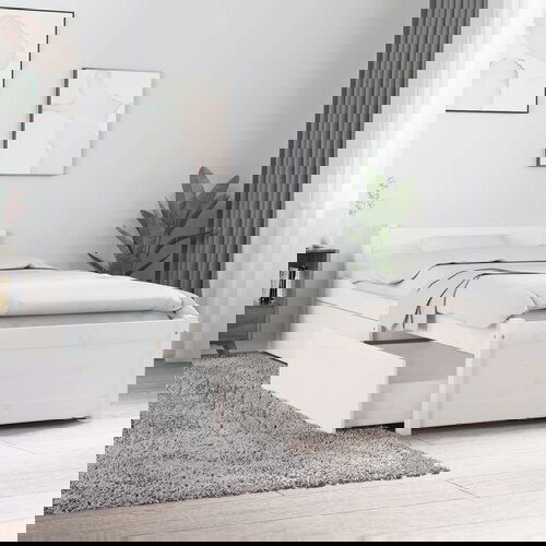 VidaXL Okvir za krevet s ladicama bijeli 75 x 190 cm 2FT6 mali Slike