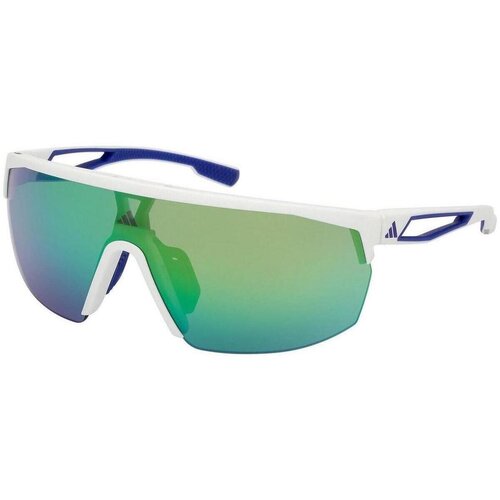 Adidas Sončna očala Maschera Unisex SP0099 21Q Bela Cene