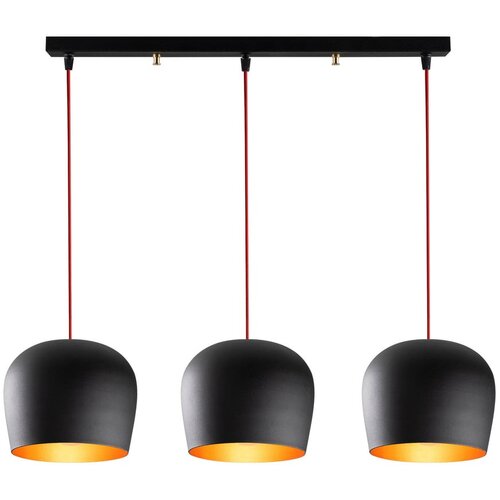 Opviq lights Crna viseća svjetiljka s metalnim sjenilom Berceste &amp;ndash; Slike
