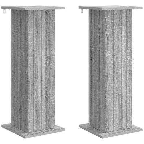  Stalak za biljke 2 pcs Siva sonoma 30 5 x 30 x 80 5 cm Cene