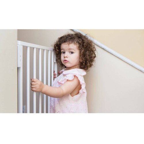 ECO TOYS za&amp;scaron;titna ograda 74-105 cm, White Slike