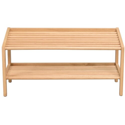 Rowico Stojalo za čevlje iz masivnega hrasta v naravni barvi Hillmond &amp;ndash; Slike