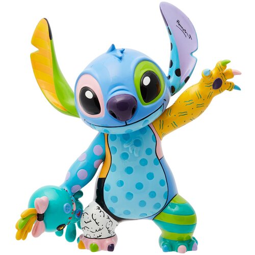 Romero Britto Stitch and Scrump Figurine by Disney Britto Slike
