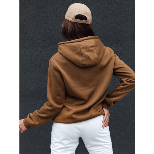 DStreet Women&amp;#039;s hoodie BASIC brown Slike