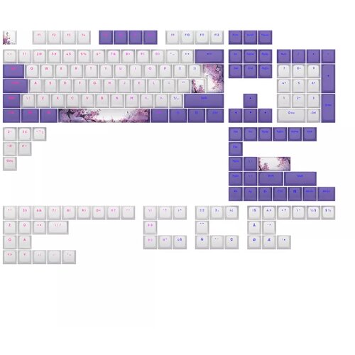Dark Project Violet Horizons Keycaps [ANSI & ISO] Cene