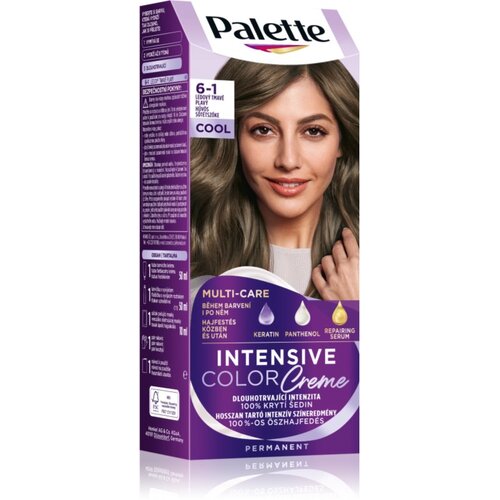 Schwarzkopf Palette Intensive Color Creme permanentna barva za lase odtenek 6-1 Cool Dark Blonde 1 kos Cene
