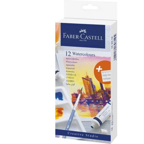 Faber-Castell FABER CASTELL Set vodenih boja u tubi 12/1 169612 Slike