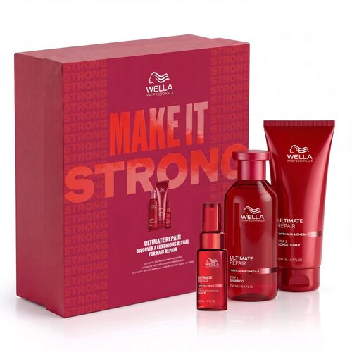 Wella Professionals Make It Strong Ultimate Repair Set poklon set za o&amp;scaron;tećenu kosu 1 kom Slike