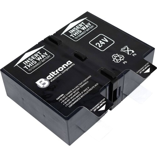 Beltrona RBC124 ups na akumulator nadomešča originalno baterijo (original) RBC124 primerno za blagovne znamke apc, (20462532) Cene