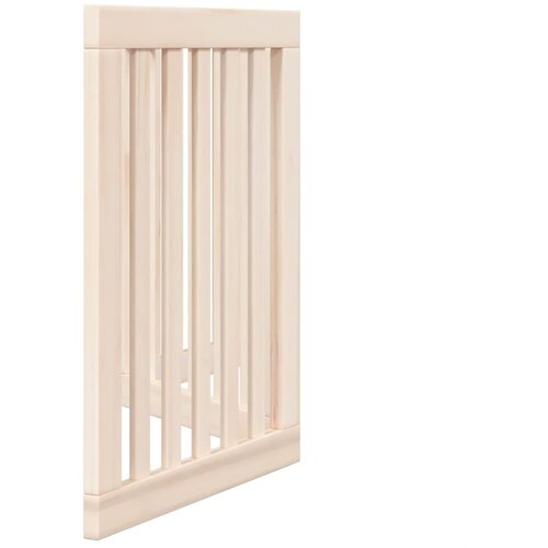  Vrata za pse Sklopiva 3 Panela 150 cm Drvo Topole Slike