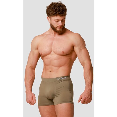 GymBeam men&amp;rsquo;s seamless boxers 2Pack army Slike