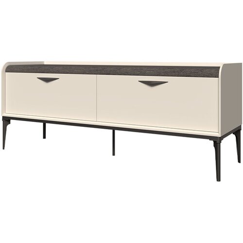 Jela TV Komoda Soffy TV167-2F/SF, 166x65x50cm, Prljavo bela Cene