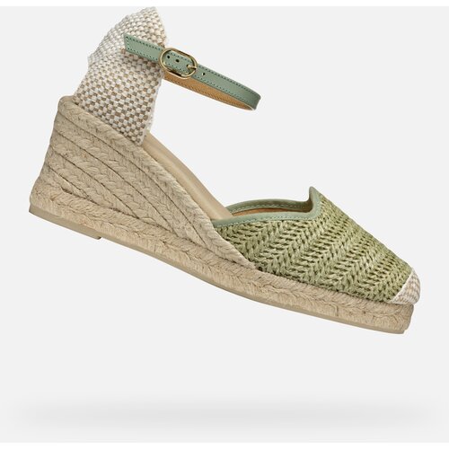Geox Light green women's sandals Gelsa Low - Women's Cijene