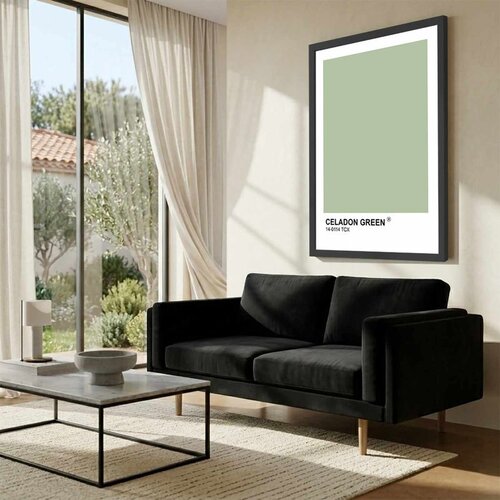 WALLXPERT SC11827_5575 Multicolor Decorative Framed MDF Painting Cene
