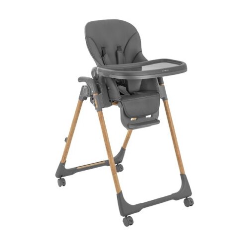 Kikka Boo Proizvod sa nedostatkom - OUTLET - Hranilica Olive wood dekor Dark Grey ( KKB12180 ) Slike