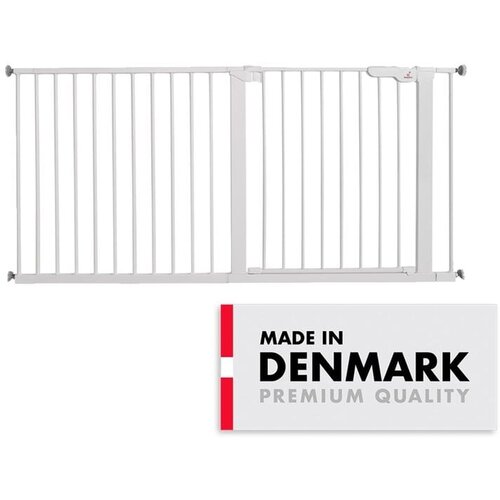 BabyDan Premier sigurnosna ogradica Extra Wide 151&ndash;158 cm &mdash; bela-20011 Cene
