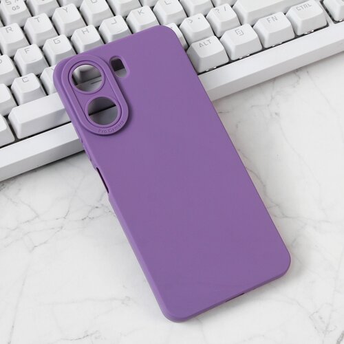  Silikon pro camera za xiaomi redmi 13C ljubičasta Cene
