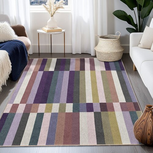 Mila Home Vijoličen pralen tekač 60x230 cm Purple Rain &amp;ndash; Slike