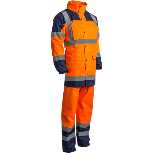  Signalizirajuće Hi-viz ki&amp;scaron;no odijelo HYDRA narančasto-plavo Slike