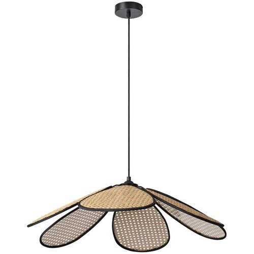 Osram Viseći luster na sajli DECOR RATTAN 1xE27/15W/230V, prečnik 69 cm, bež/crna Cene