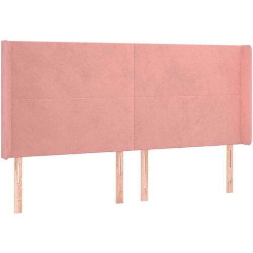  Box spring s madracem LED ružičasti 200x200cm bar&amp;scaron;unasti Slike