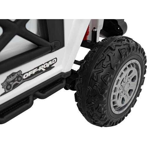  Auto na akumulator OFF-ROAD 3.0 4x4 - bijeli Slike