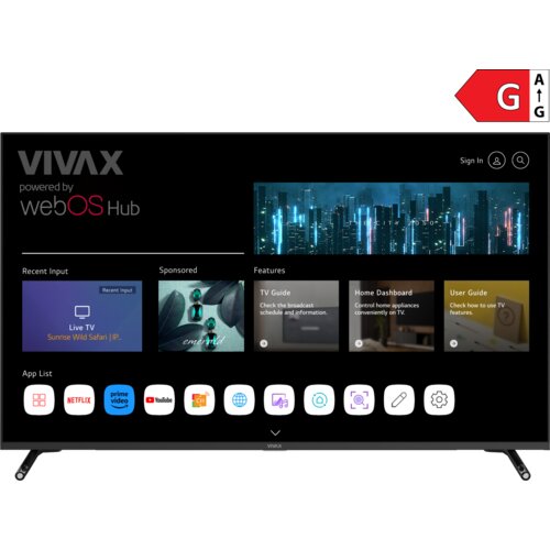 Vivax Tv led 55s60w0+life fit 3 Slike