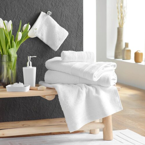 Douceur d int&amp;eacute;rieur Bijela pamučna krpica za pranje 15x21 cm Tendresse &amp;ndash; Slike