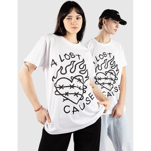 A Lost Cause Lethal Love T-shirt white Cene