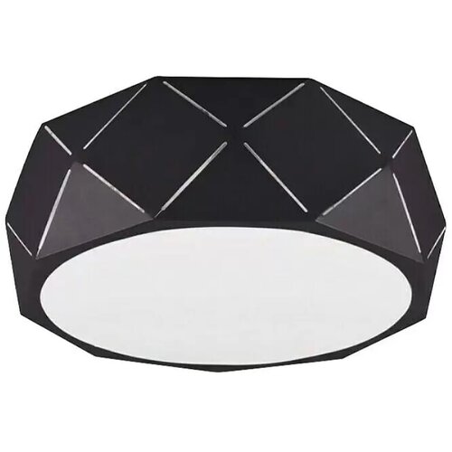 X Stropna svetilka Zandor (25 W, črna barva, 40 x 15 cm) Slike