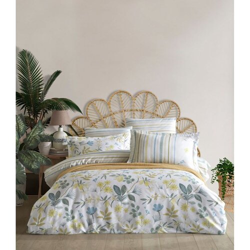 Hope White Green Yellow Ranforce Set Posteljine Cene