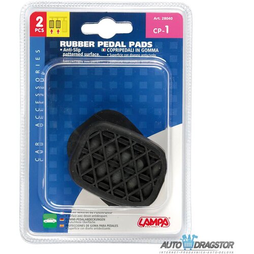 Lampa Accessories guma za papučice 2KOM za fiat 126/500 1957-1975/SEICENTO/CINQUECENTO opel meriva 2014-2017 28040 Slike